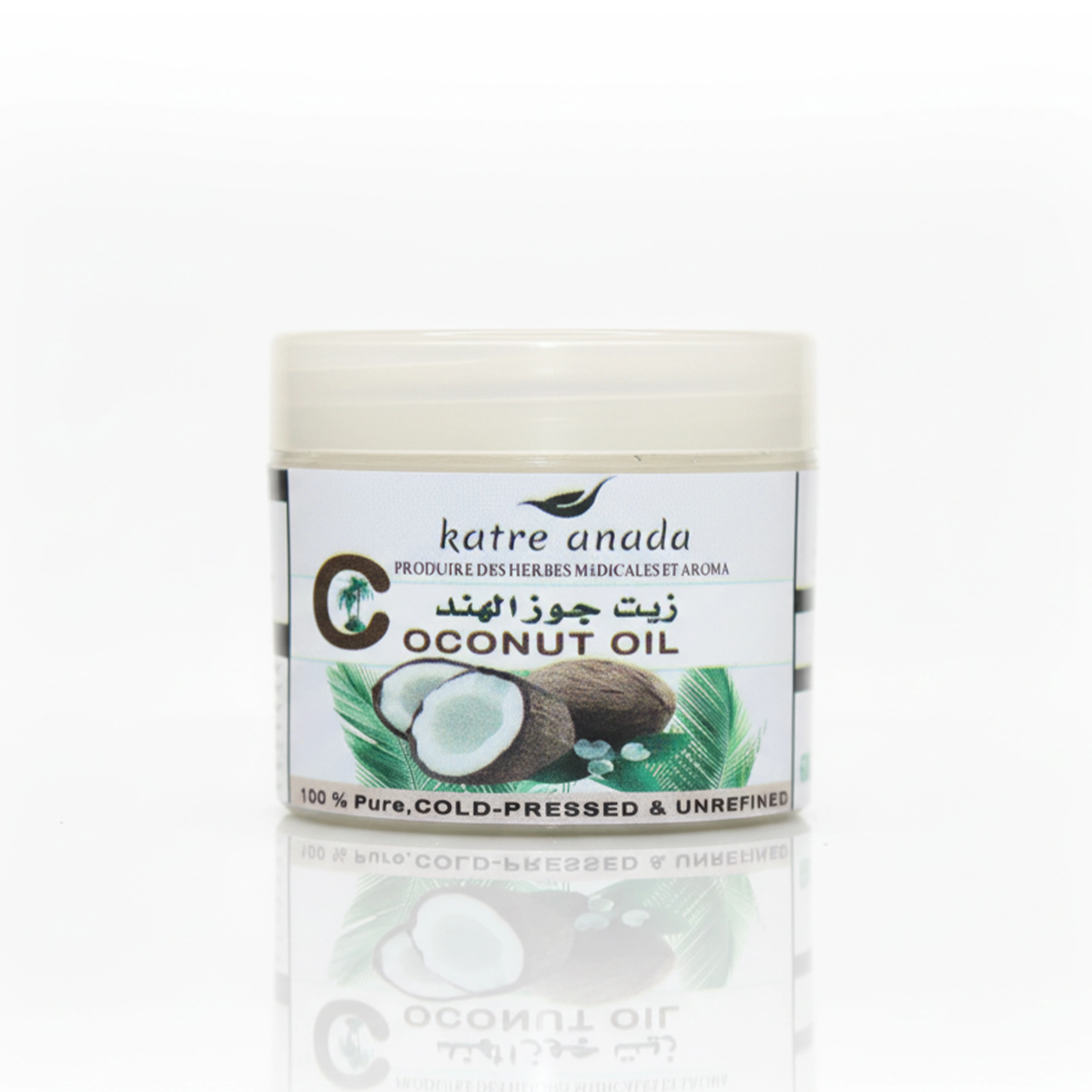 Huile de Coco Naturelle – Soin Capillaire & Corporel