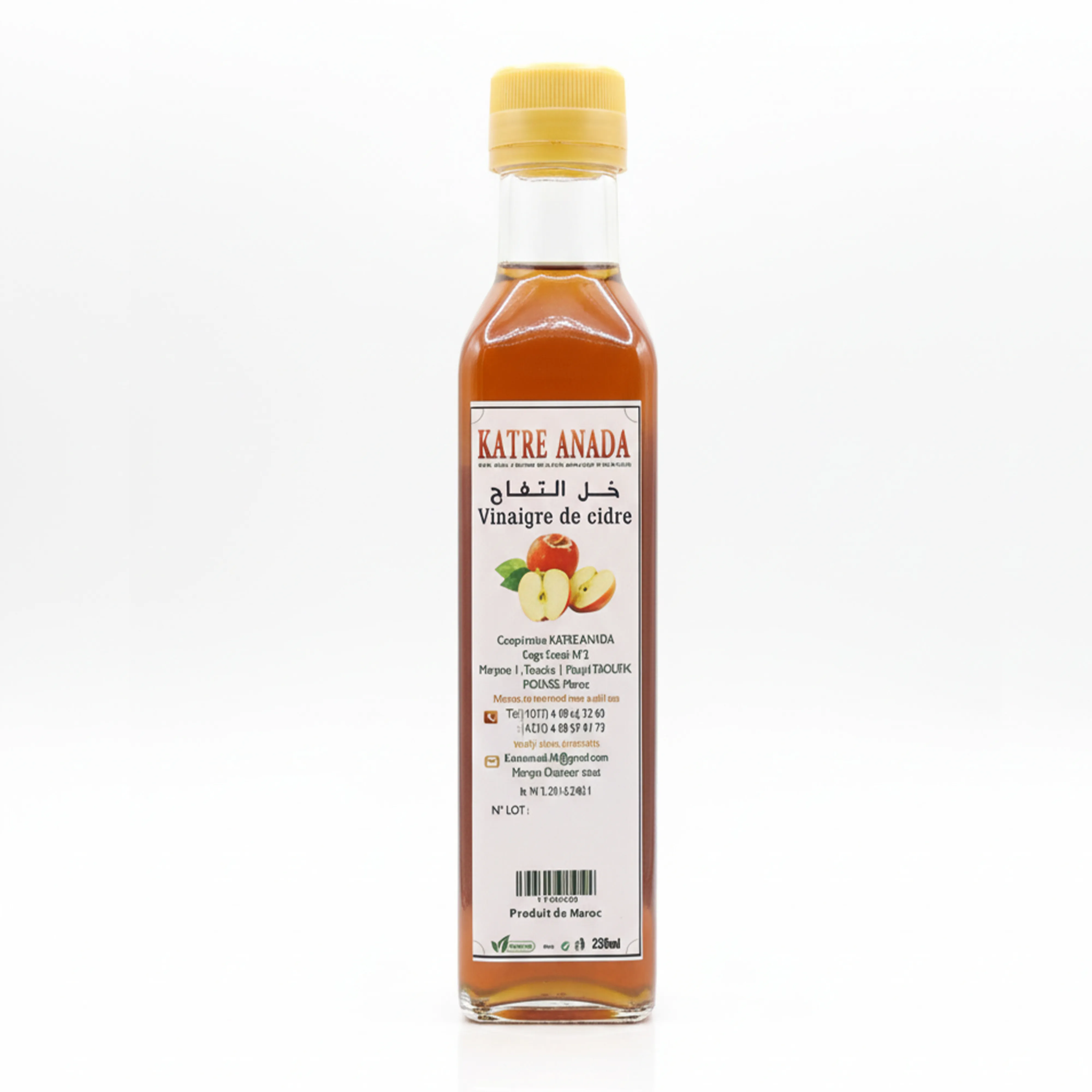 Vinaigre de Cidre Naturel KATRE ANADA - 250ml