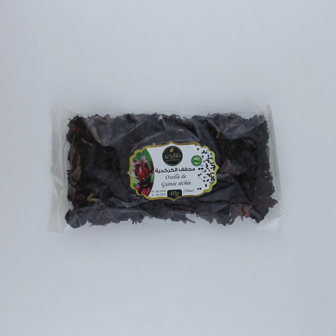 Oseille de Guinée Séchée (Bissap) - 40g - Fleurs d'Hibiscus Naturelles