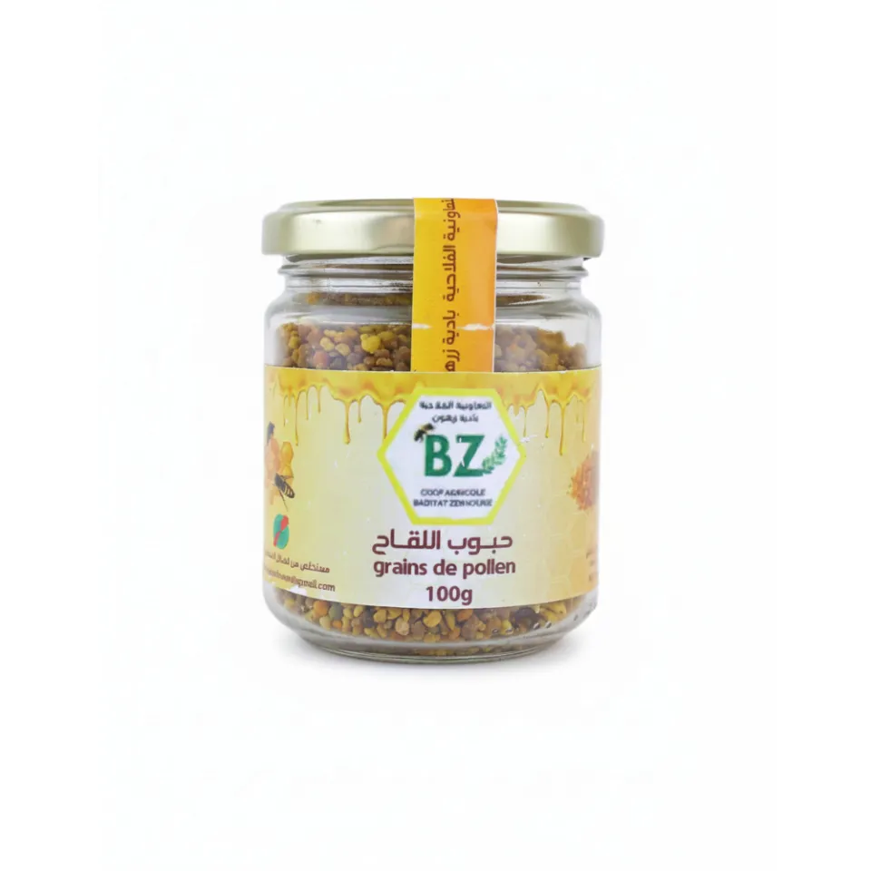 Grains de Pollen Naturel 100g