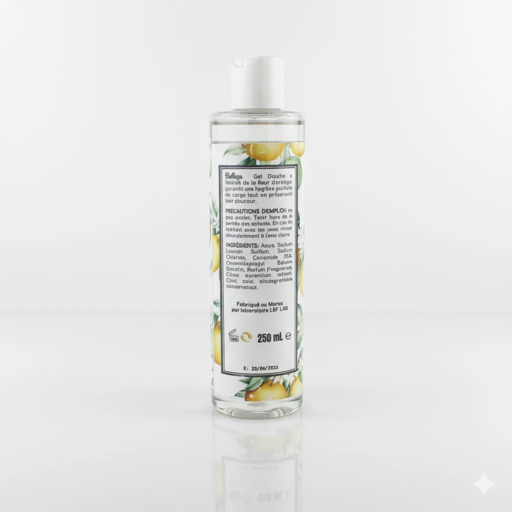 Gel Douche Belleza Fleur d'Oranger - Rafraîchissant 250ml
