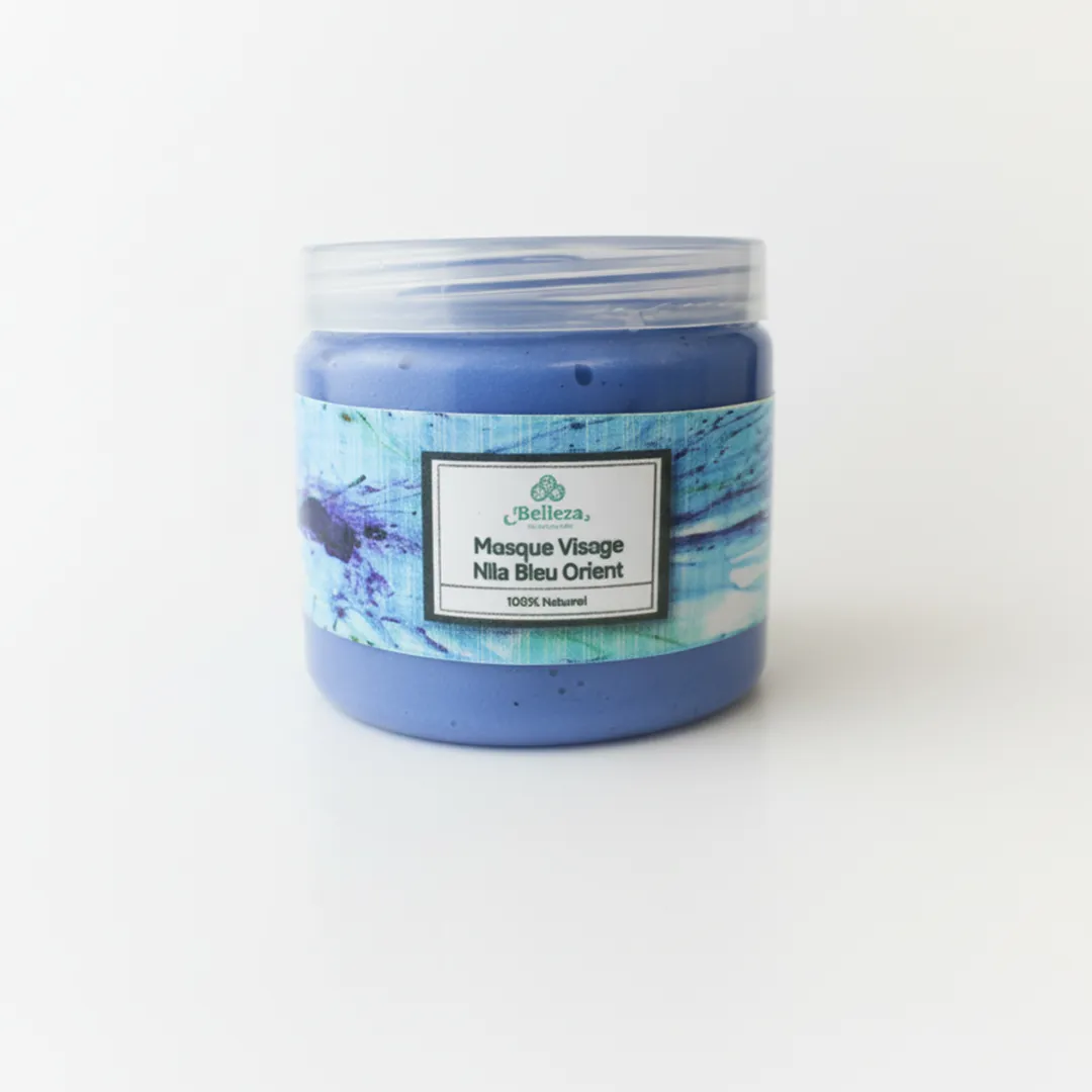 Masque Visage Belleza Nila Bleu Orient 100% Naturel 60g