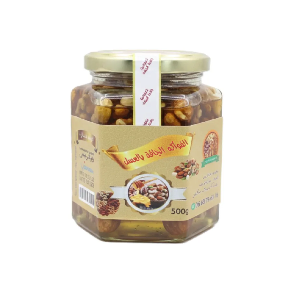 Mélange de Fruits Secs au Miel Naturel (500g)